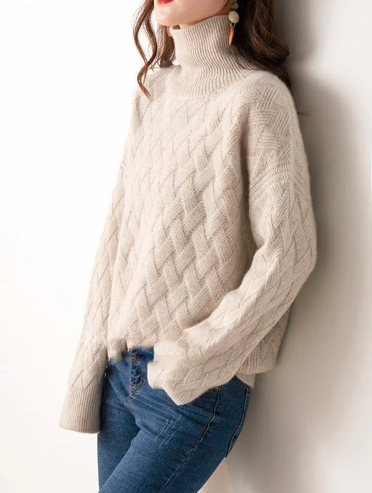 Evelyn Oversized Wool Pullover