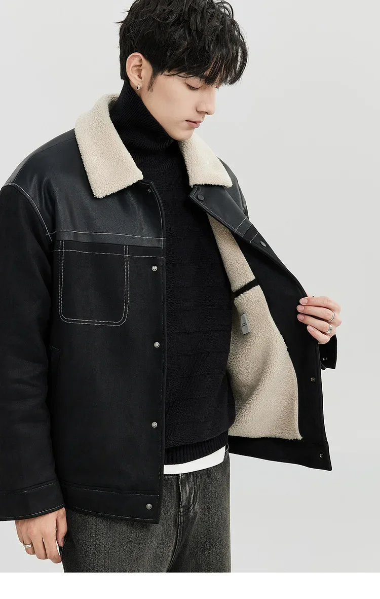 Summit Suede-Style Wool Jacket