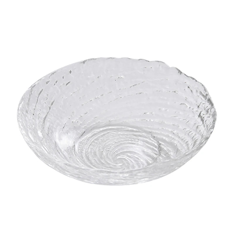 Vortex Ripple Glass Bowl