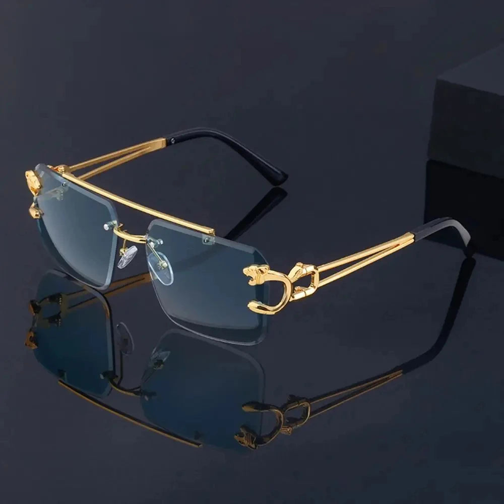 Wildcat Rimless Sunglasses