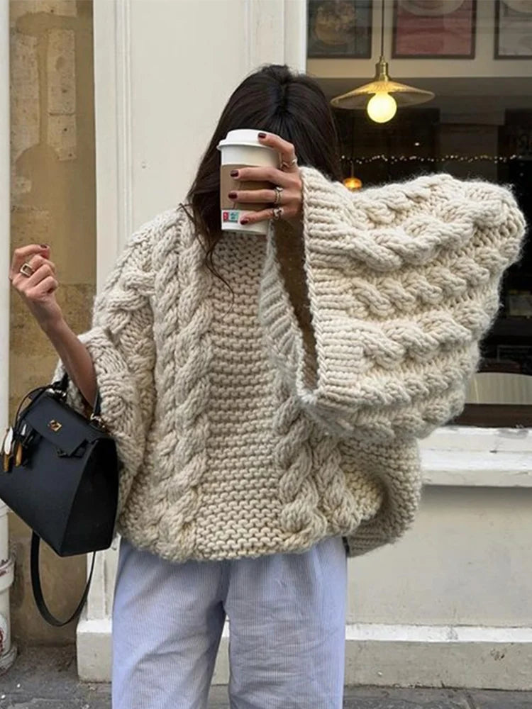 Cozy Oversized Knitted Sweater