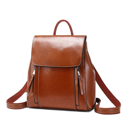 Aurora Leather Convertible Backpack