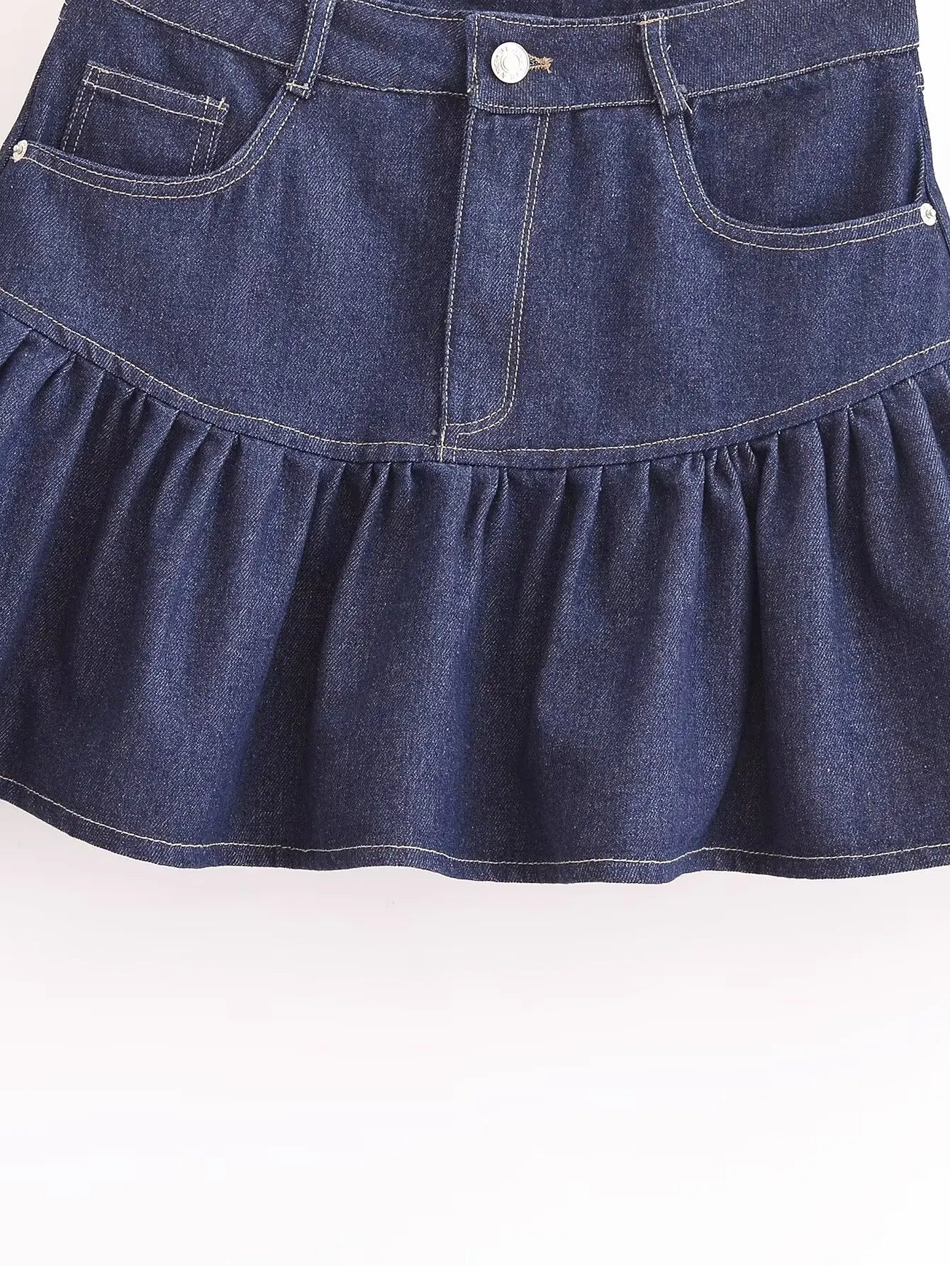 Stella Denim Mini Skirt