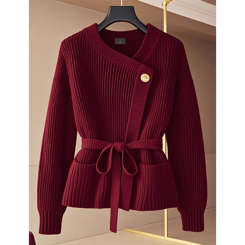 Amara Knit Belted Cardigan