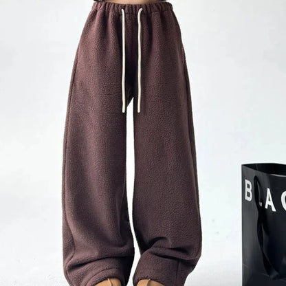 Cozy Patchwork Casual Pants