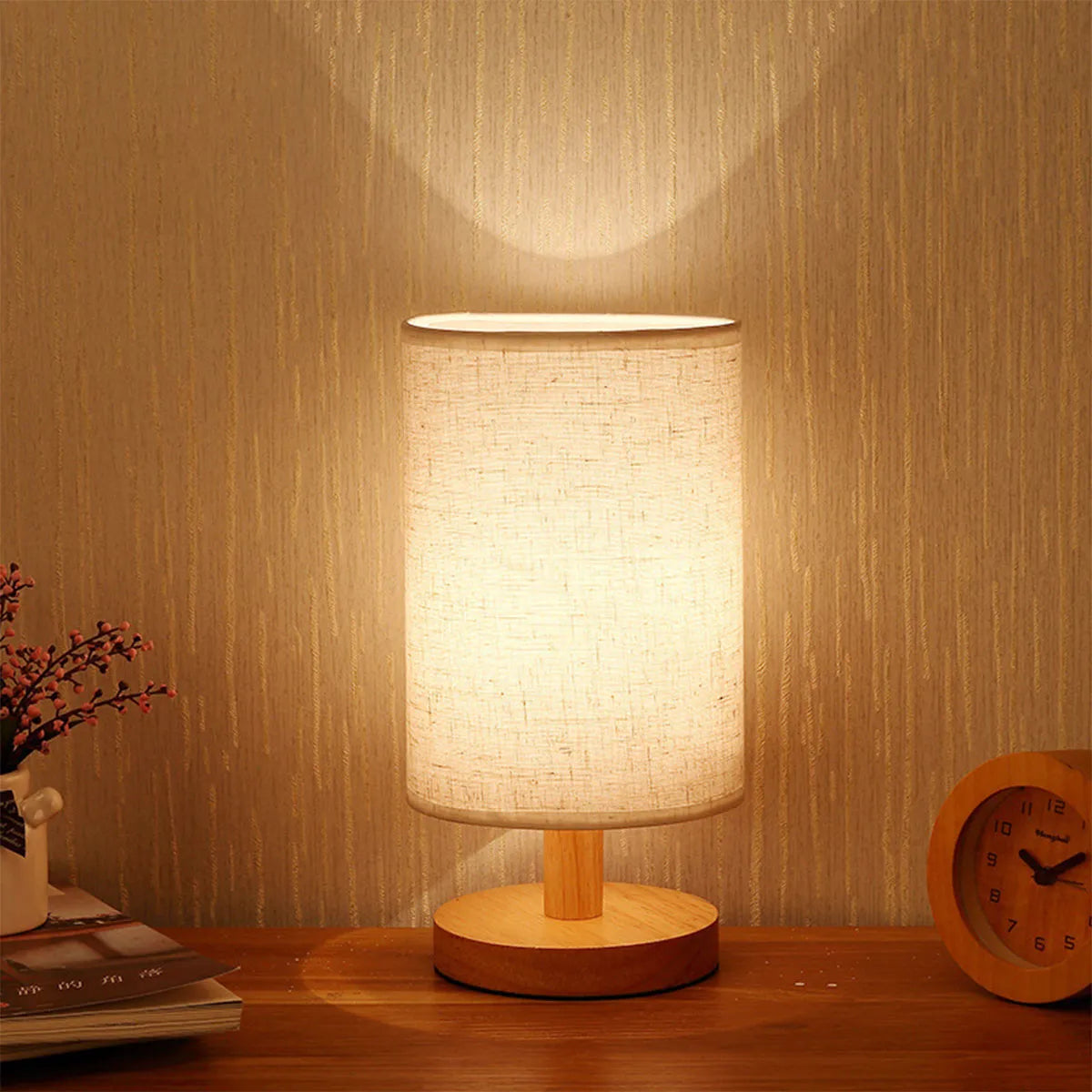 SereneGlow Bedside Lamp