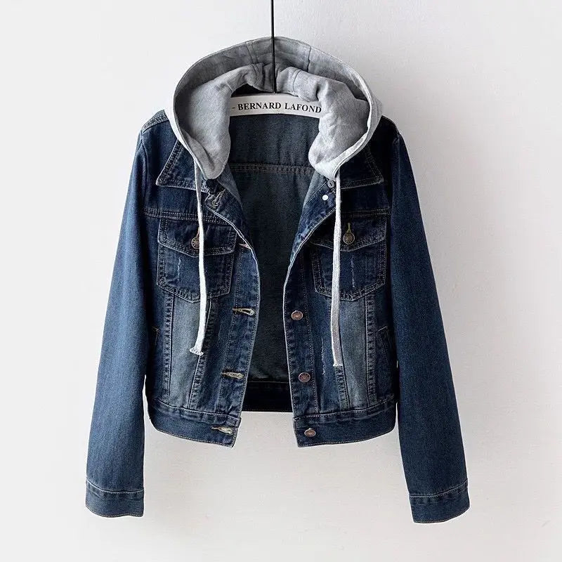 Aspen Hooded Denim Jacket