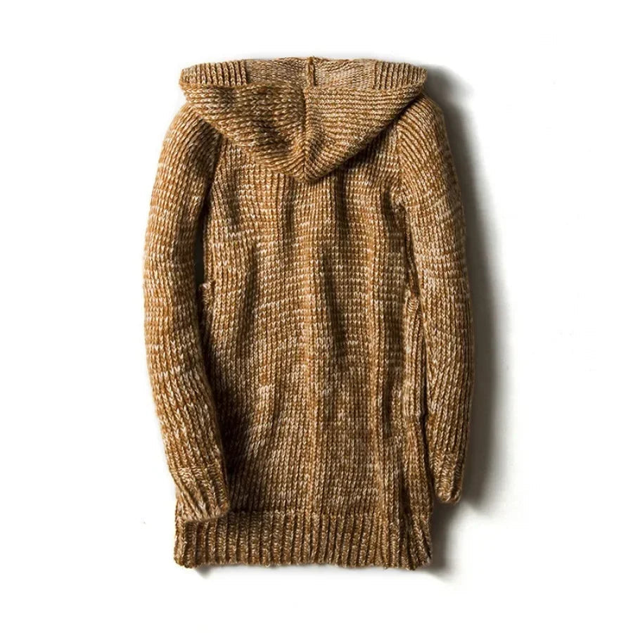 Preston hooded knit sweater