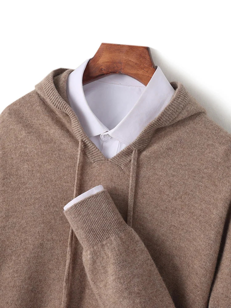 Ashburn Wool Hooded Pullover