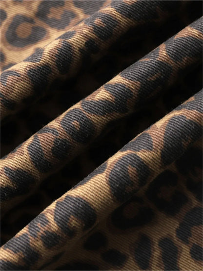 Mia Leopard Print Jeans