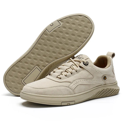 Outdoor Trek Leather Sneakers