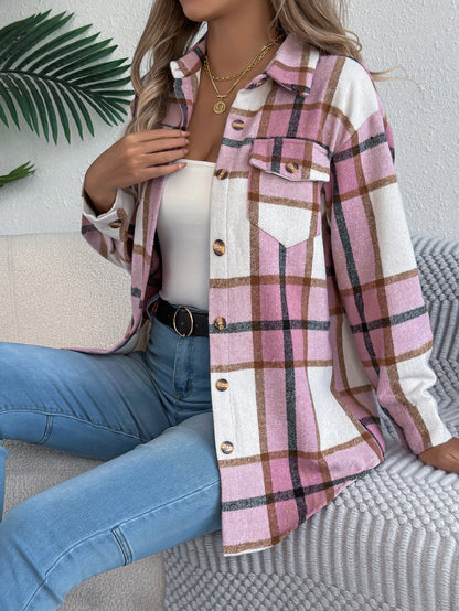 Kensington Plaid Wool Jacket