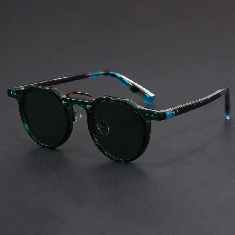 Rebel Round Punk Sunglasses