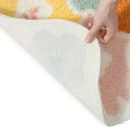 Bloom Absorbent Bathroom Mat