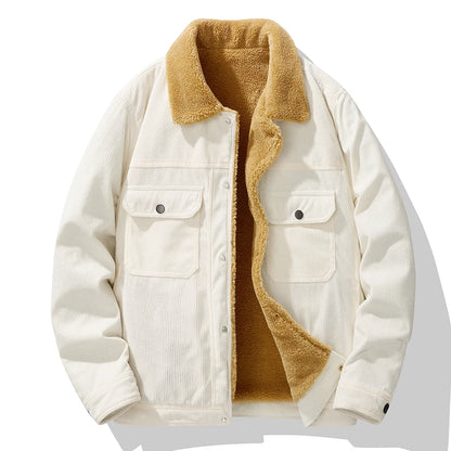 Weston Sherpa-Lined Corduroy Jacket