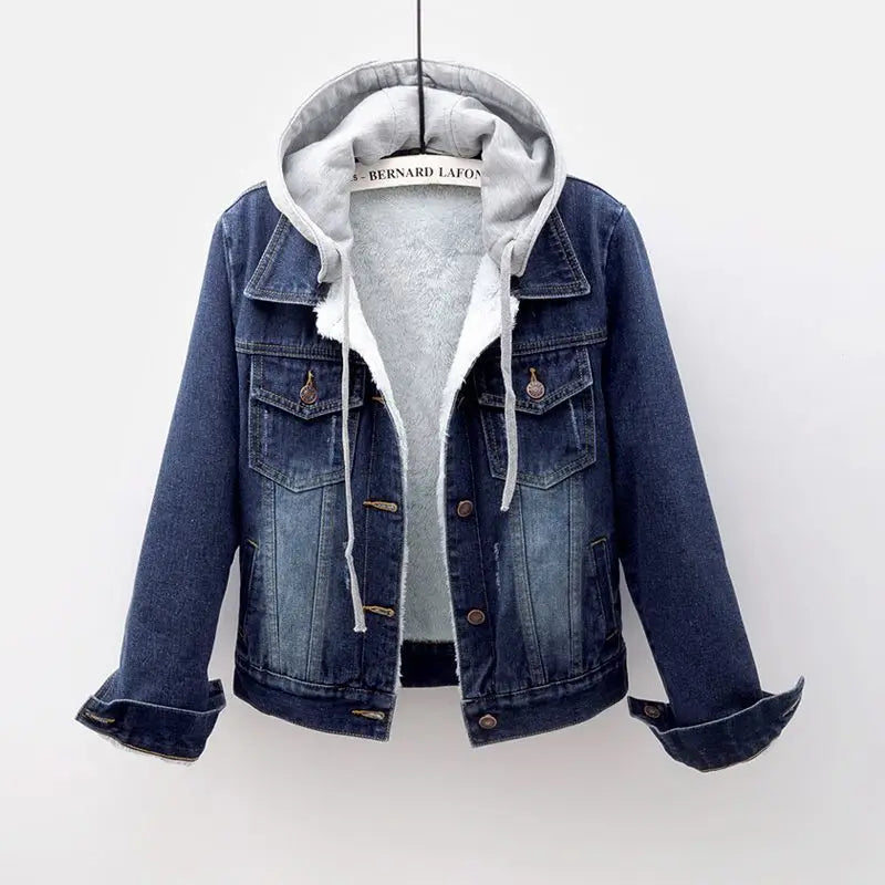 Aspen Hooded Denim Jacket