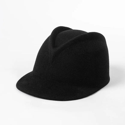 Equestrian Wool Riding Cap