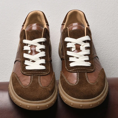 Suede Leather Casual Sneakers