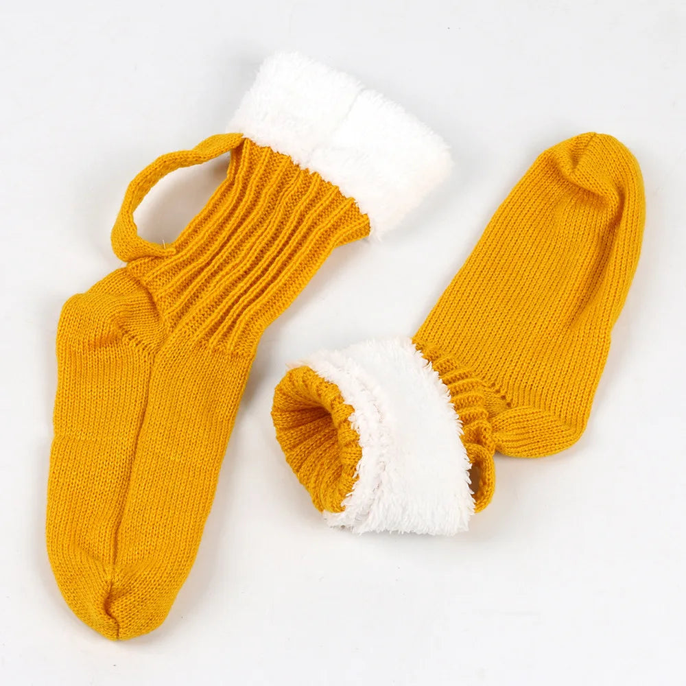 Frosted Mug Knit Socks