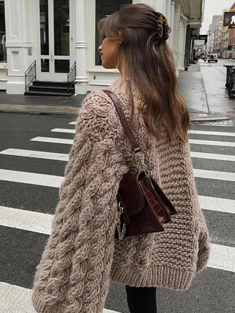 Cozy Oversized Knitted Sweater