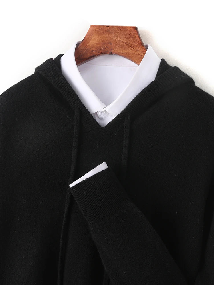 Ashburn Wool Hooded Pullover