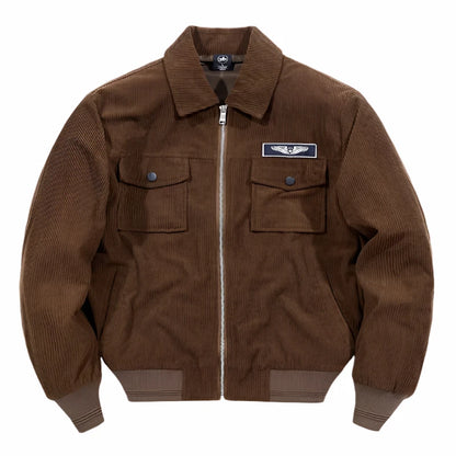 Corduroy Baseball Jacket