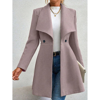 Mia Wool-Blend Coat