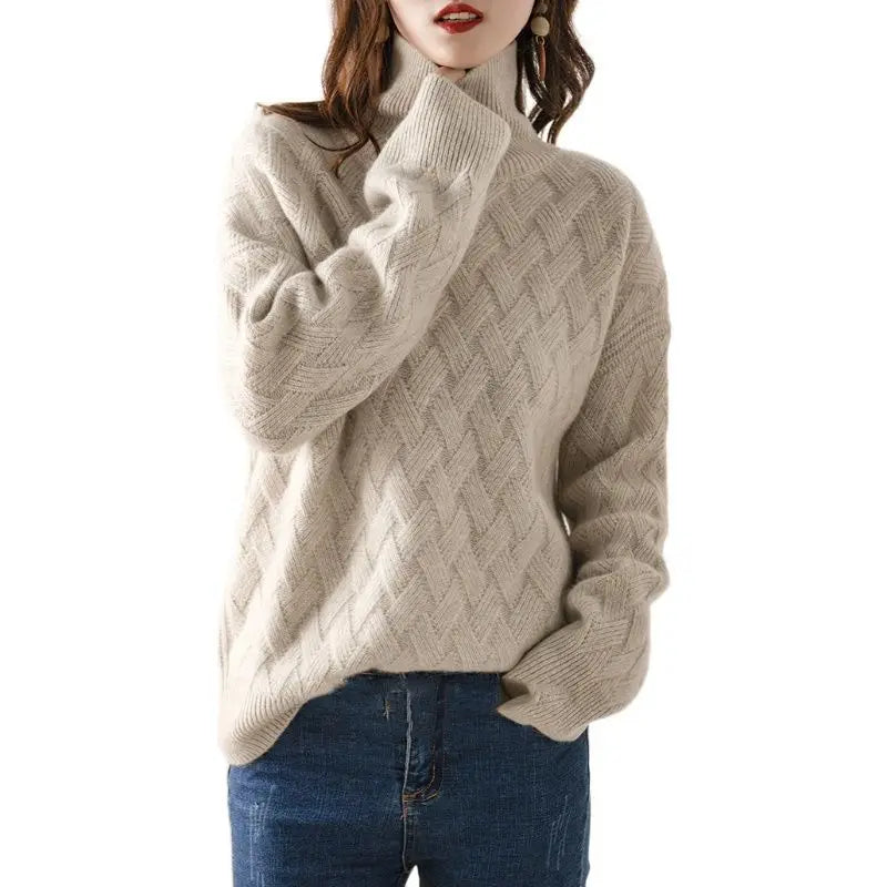 Evelyn Oversized Wool Pullover