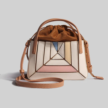 Verona Patchwork Bucket Bag