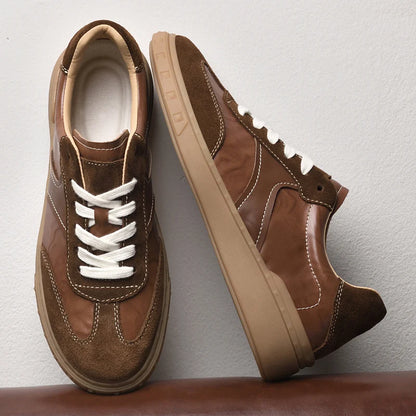 Suede Leather Casual Sneakers