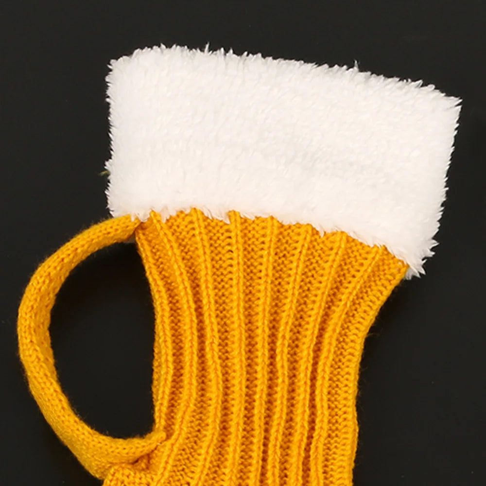 Frosted Mug Knit Socks