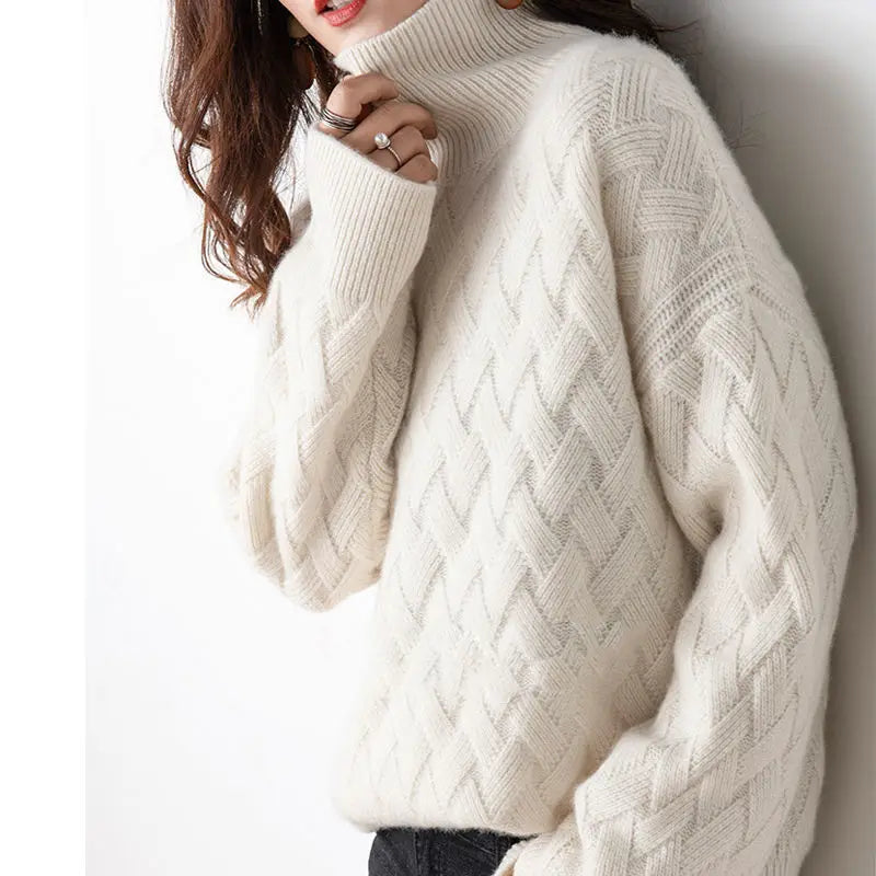 Evelyn Oversized Wool Pullover