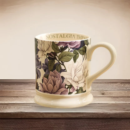 Floral Ceramic Coffee Mug