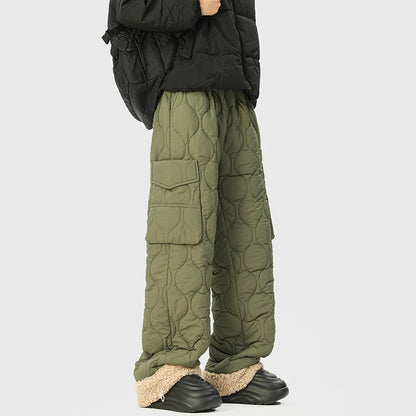 Nordic Quilted Cargo Pants