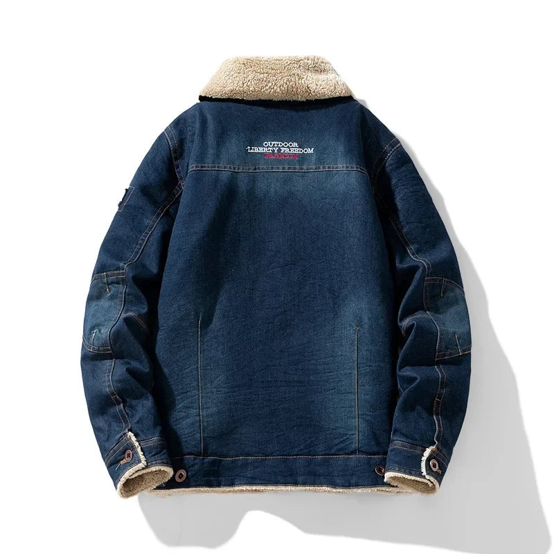 Pioneer Fleece-Lined Denim Jacket