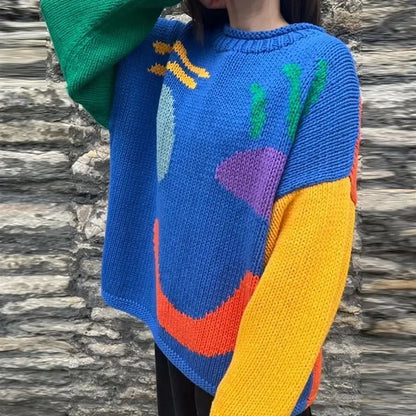 Luna Boho Smile Sweater