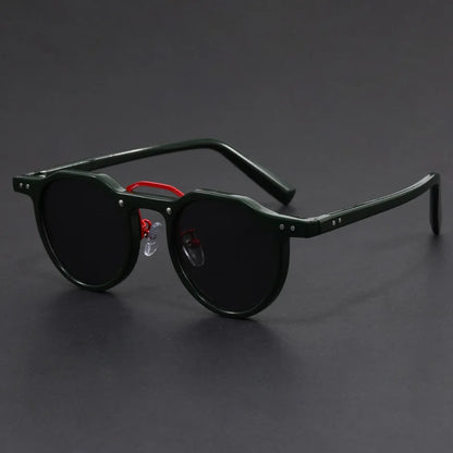 Rebel Round Punk Sunglasses