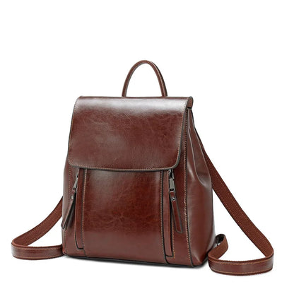 Aurora Leather Convertible Backpack