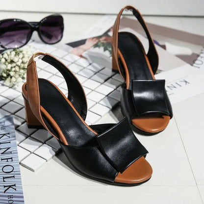 Elegance Heels Slingback Sandals