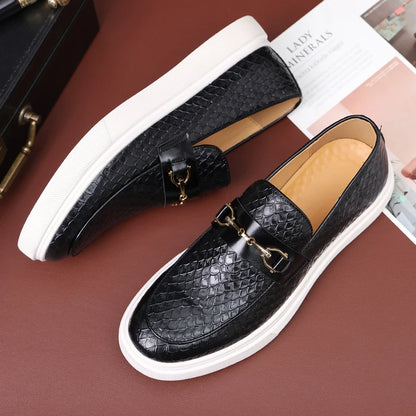 Lorenzo Modern Leather Loafers