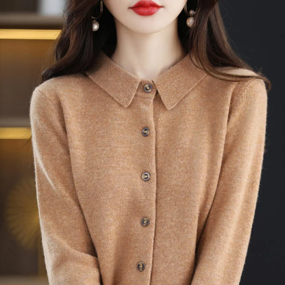 Vivian Merino Wool Cardigan