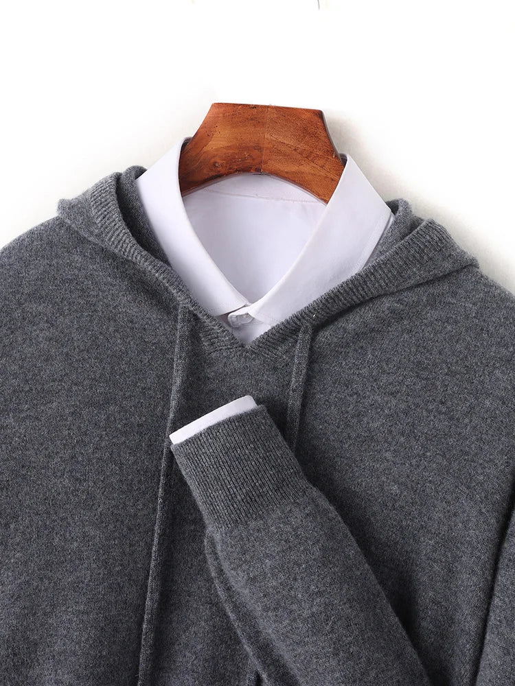 Ashburn Wool Hooded Pullover