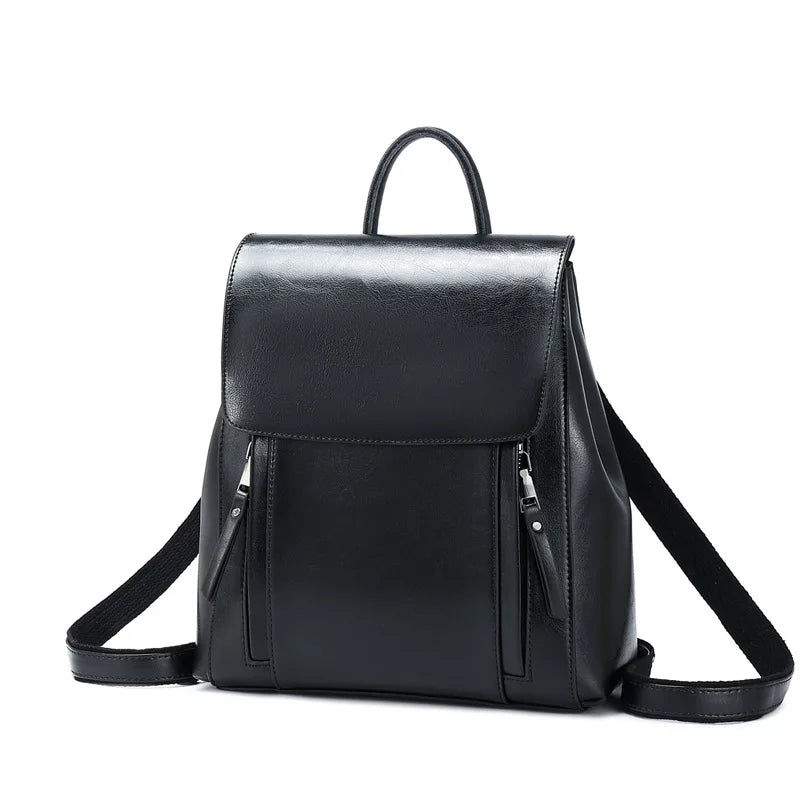 Aurora Leather Convertible Backpack