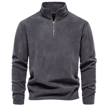 Fleece Pullover Gray