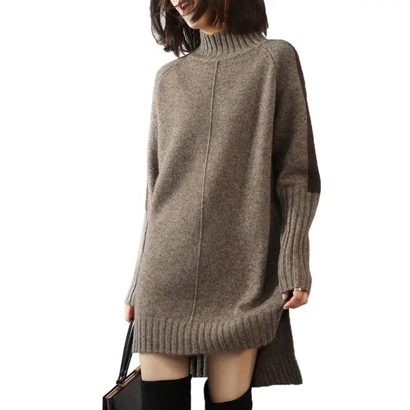 Mila Turtleneck Sweater Dress