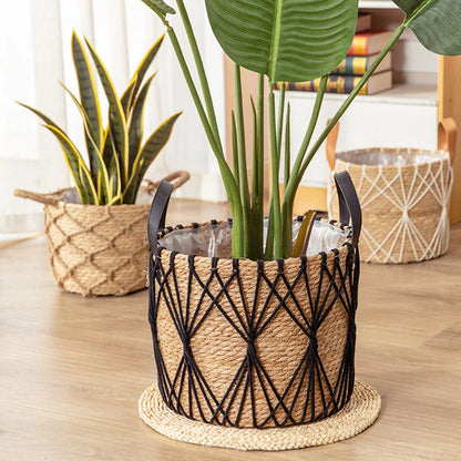 Rustic Rattan Multi-Use Basket