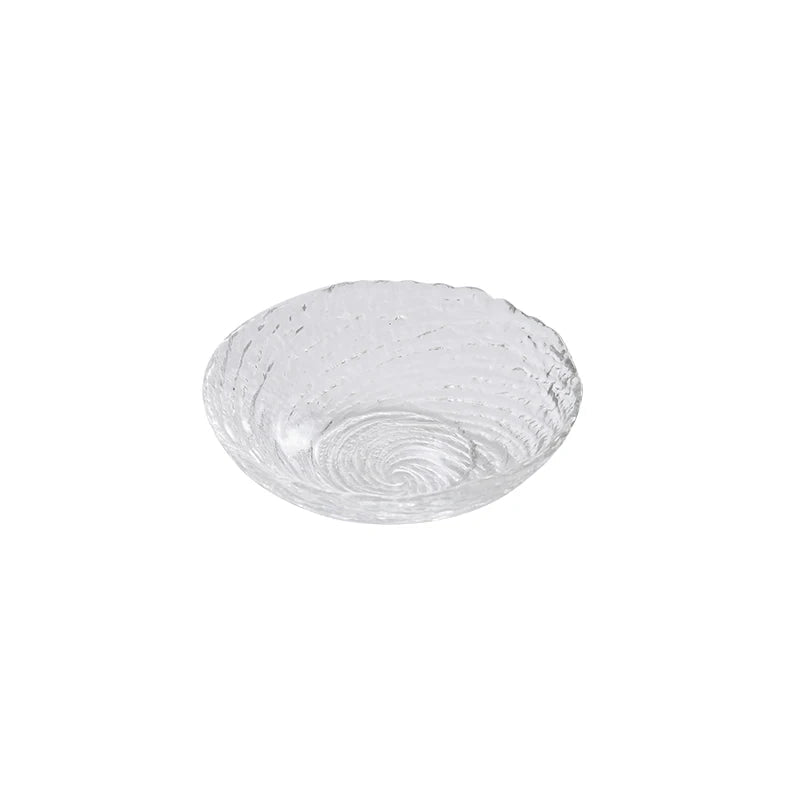 Vortex Ripple Glass Bowl