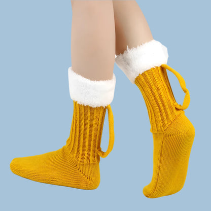 Frosted Mug Knit Socks