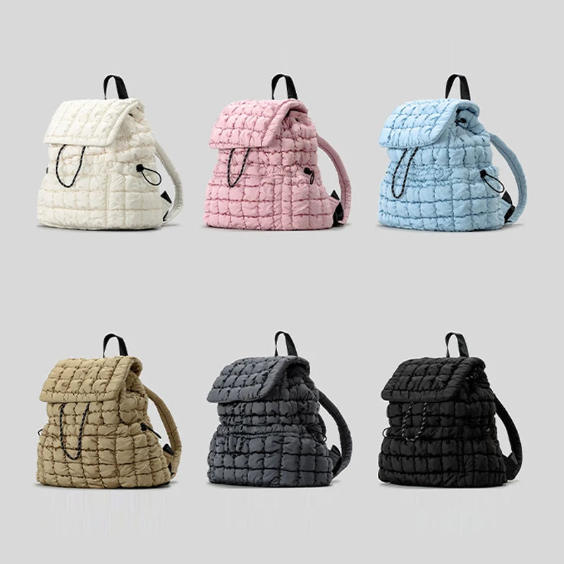 Marci Quilted Puffer Backpack