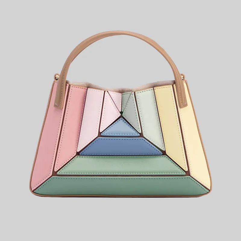 Verona Patchwork Bucket Bag